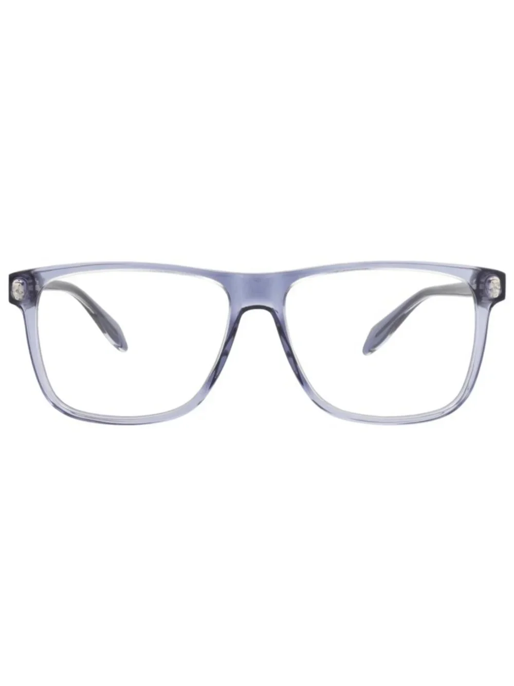 New Alexander McQueen Women's Eyeglasses Square Rectangle Acetate Frame Mens E